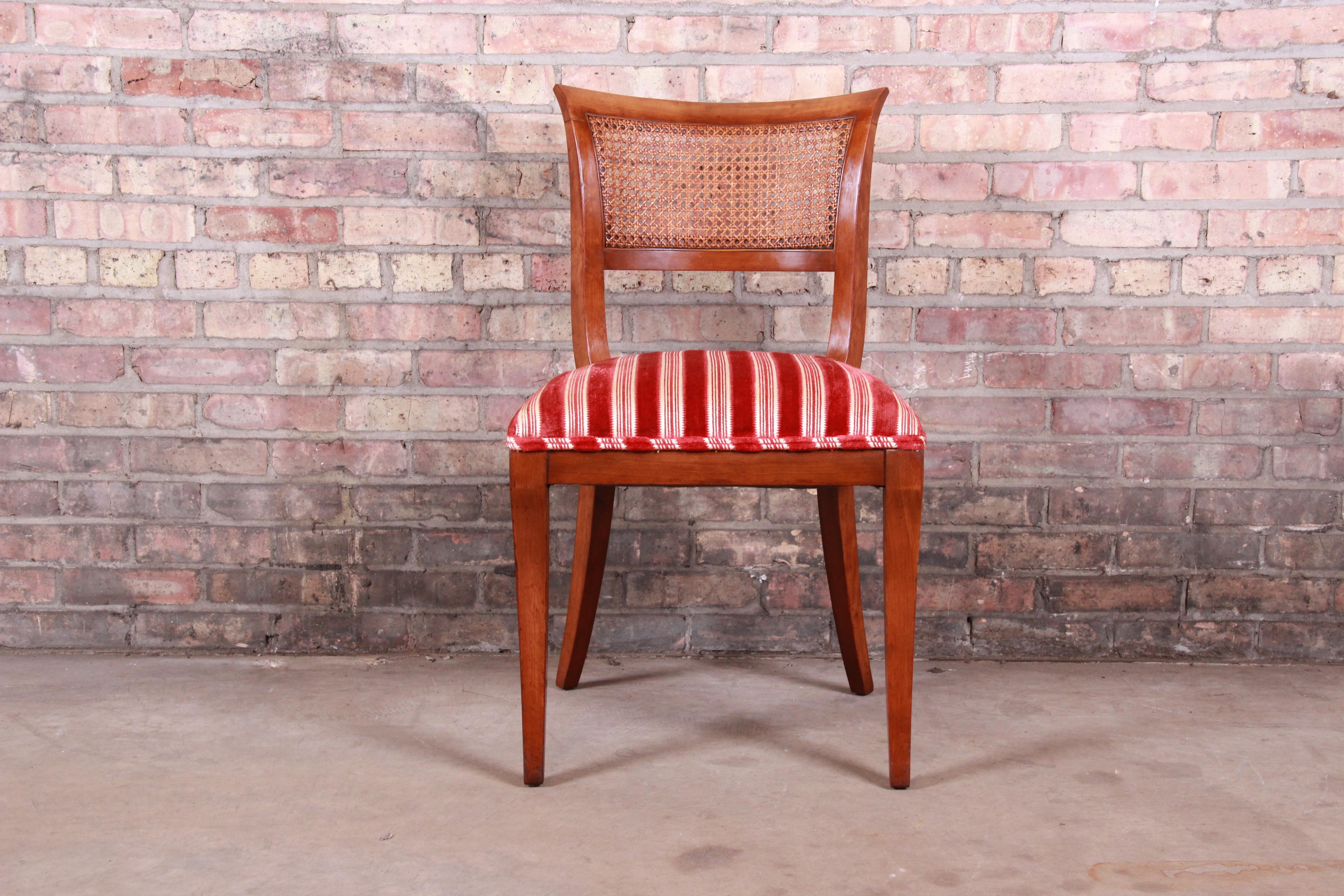 Kindel Furniture Regency Cane Back Dining Chairs, Set of Six 4