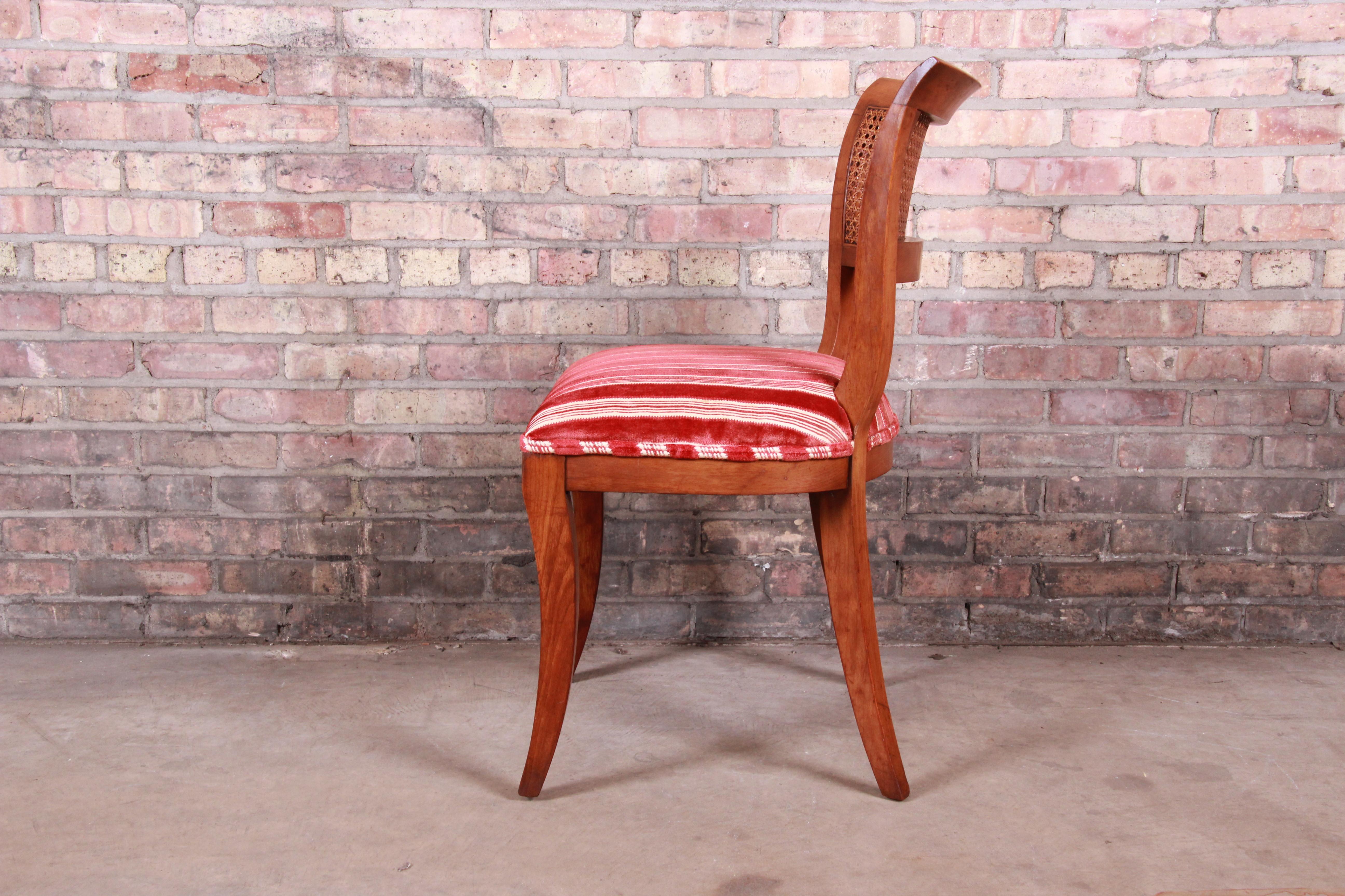 Kindel Furniture Regency Cane Back Dining Chairs, Set of Six 7