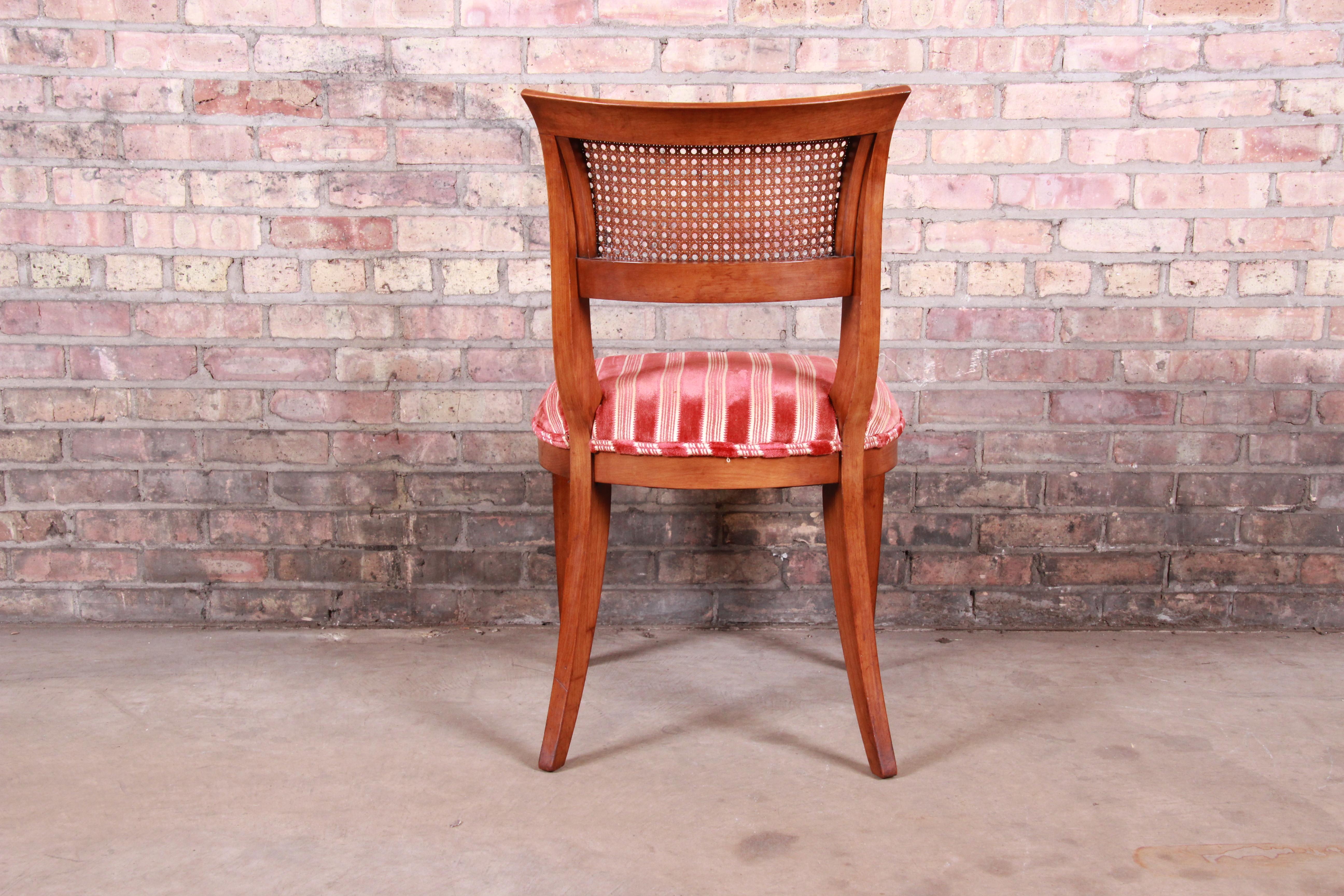Kindel Furniture Regency Cane Back Dining Chairs, Set of Six 8