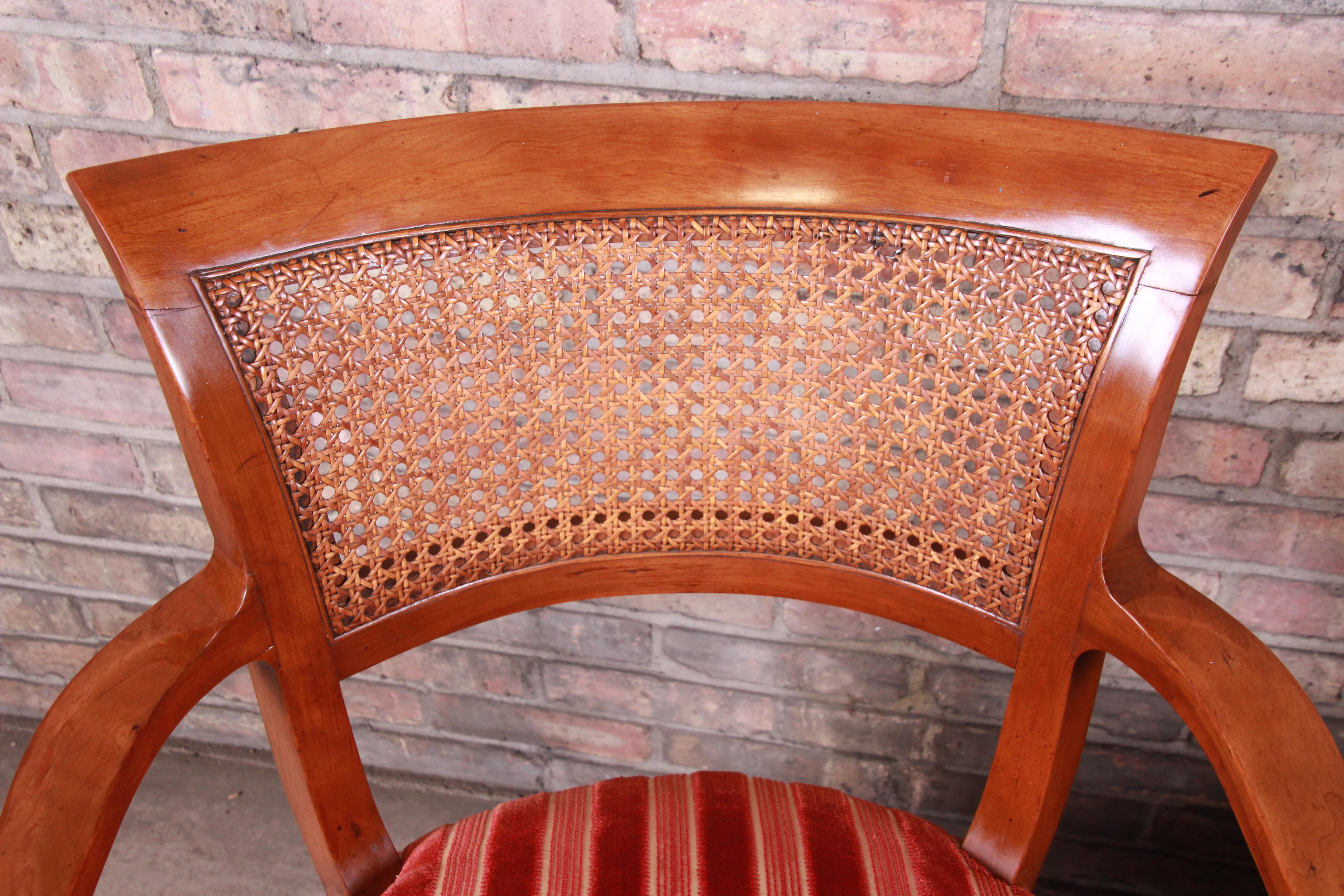 Kindel Furniture Regency Cane Back Dining Chairs, Set of Six 2