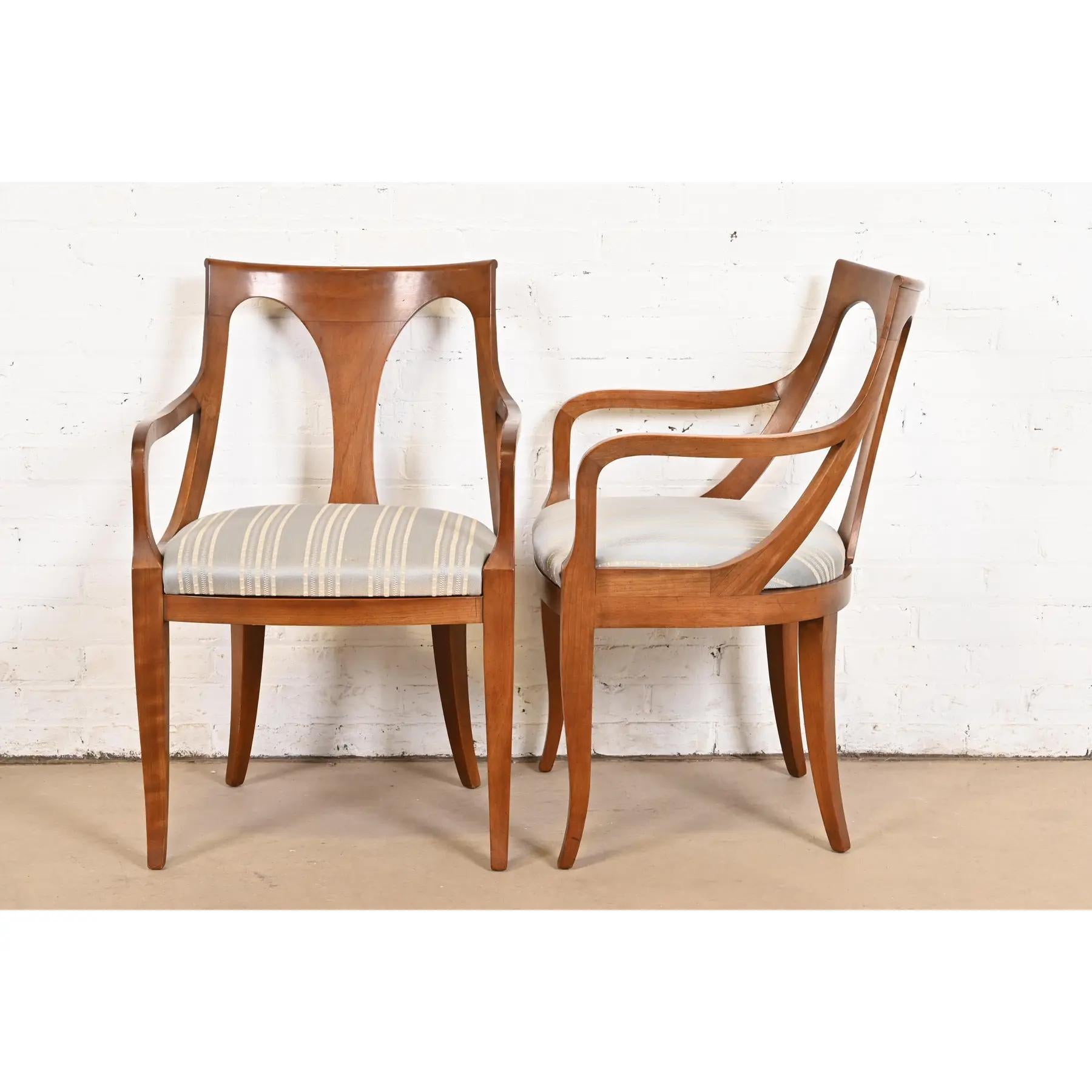 Kindel Furniture Regency Cherry Wood Dining Chairs, Set of Six 4