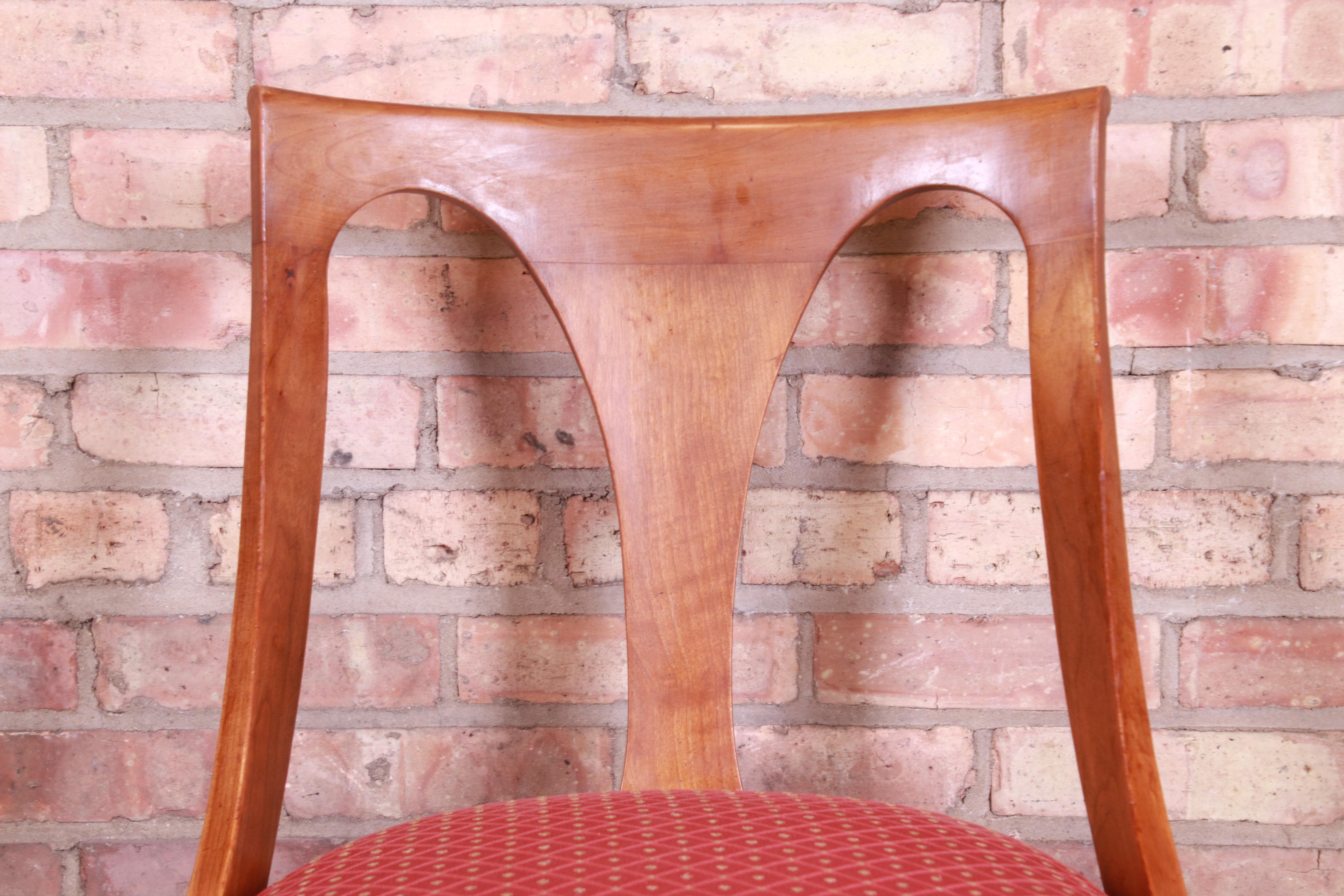 Kindel Furniture Regency Cherry Wood Dining Chairs, Set of Six 5