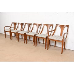 Kindel Furniture Regency Cherry Wood Dining Chairs, Set of Six