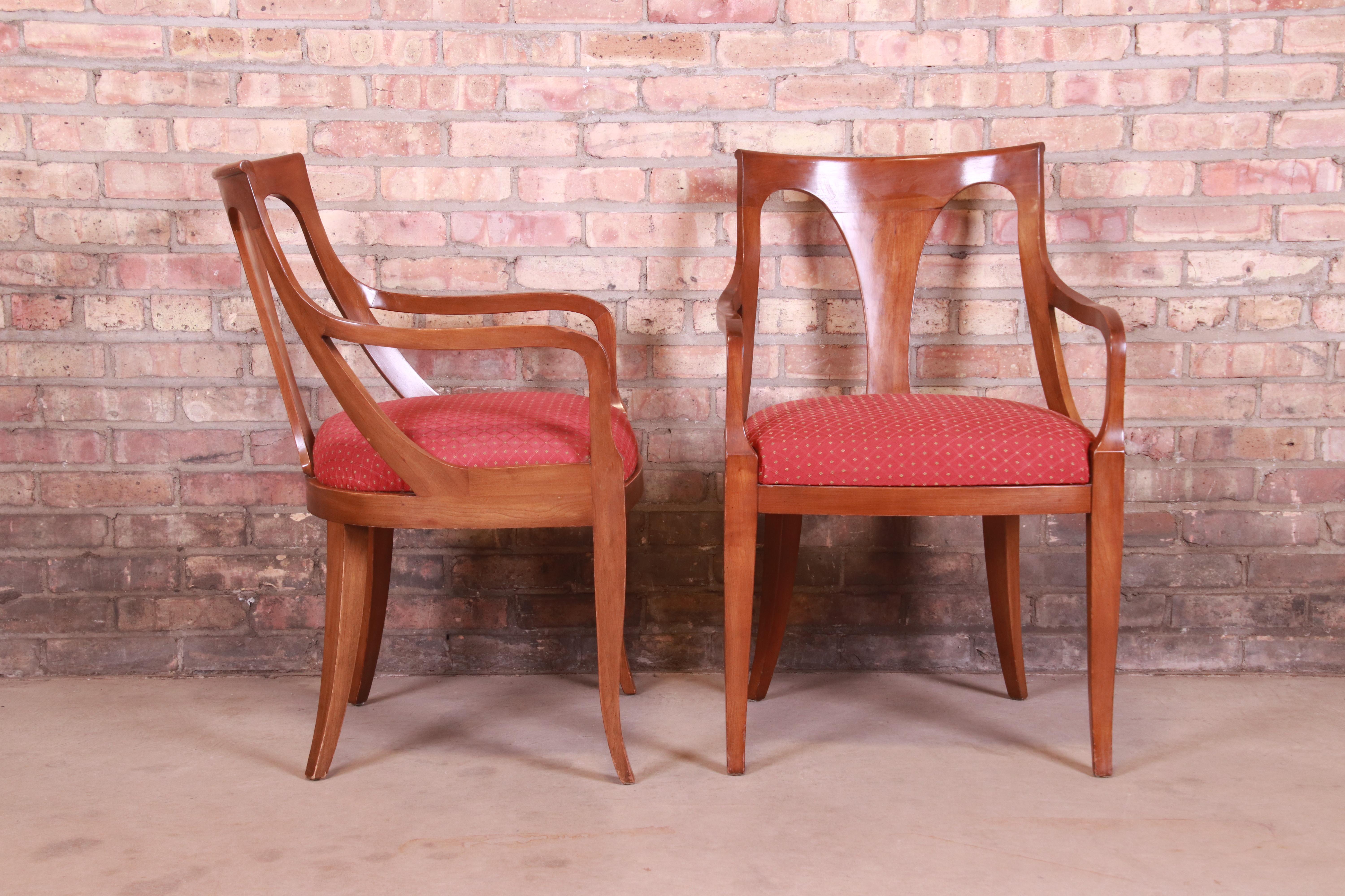 Kindel Furniture Regency Cherry Wood Dining Chairs, Set of Six 1