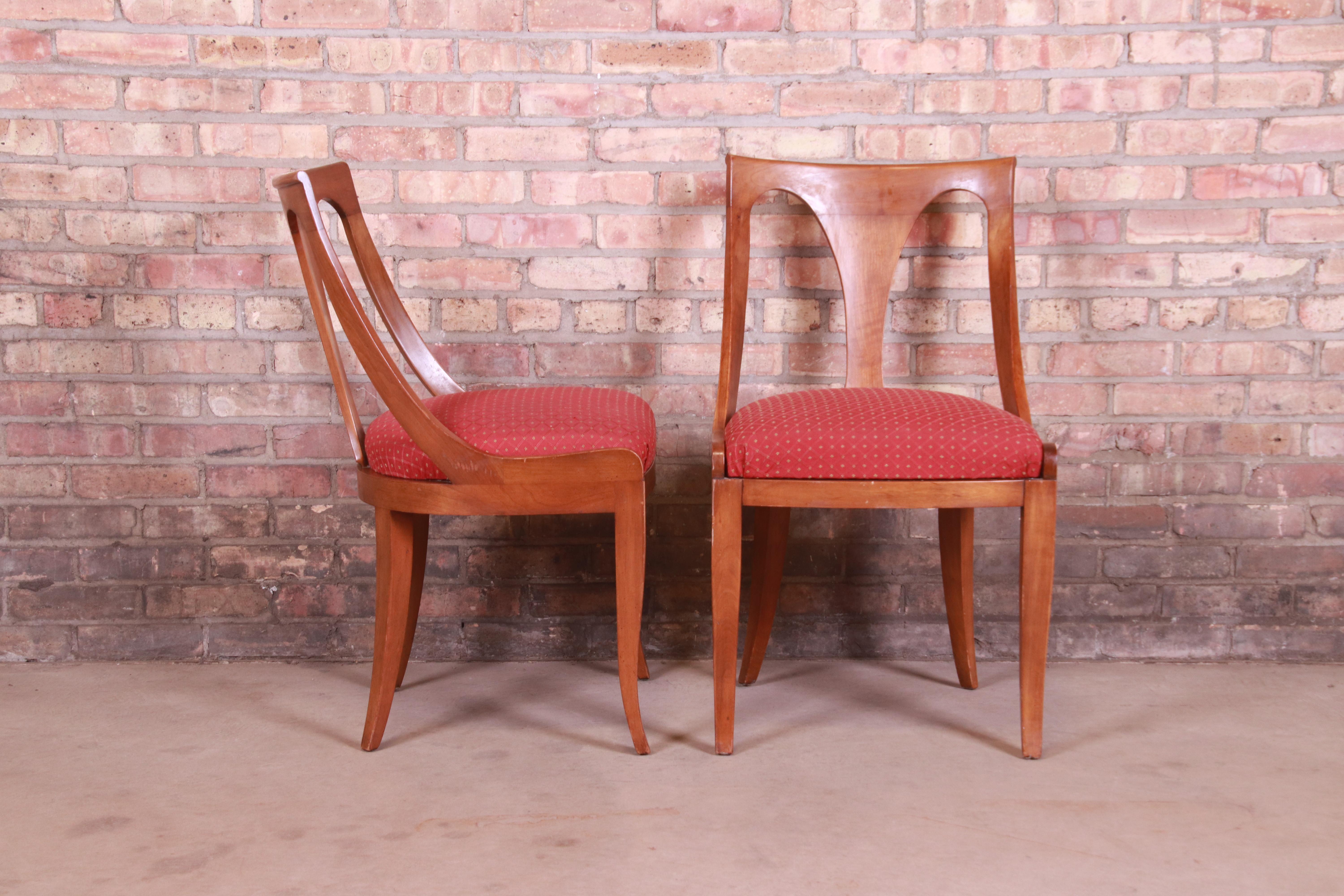 Kindel Furniture Regency Cherry Wood Dining Chairs, Set of Six 3