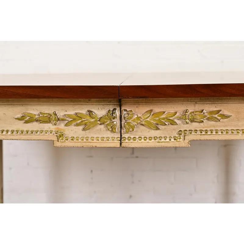 Mesa de Comedor Extensible Estilo Regencia Francesa Kindel Furniture, Circa 1960s en venta 4