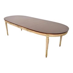 Kindel Furniture Style French Regency Extension Dining Table, Circa 1960s