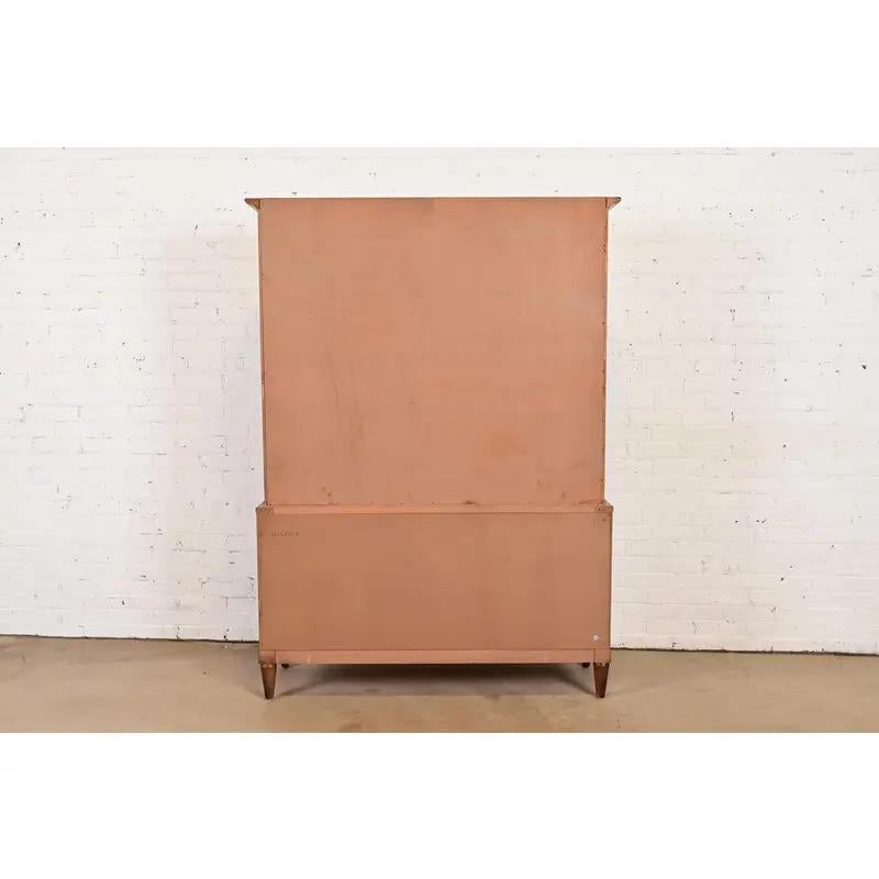 Mobile libreria in stile Regency francese Luigi XVI di Kindel Furniture, CIRCA 1960 in vendita 6