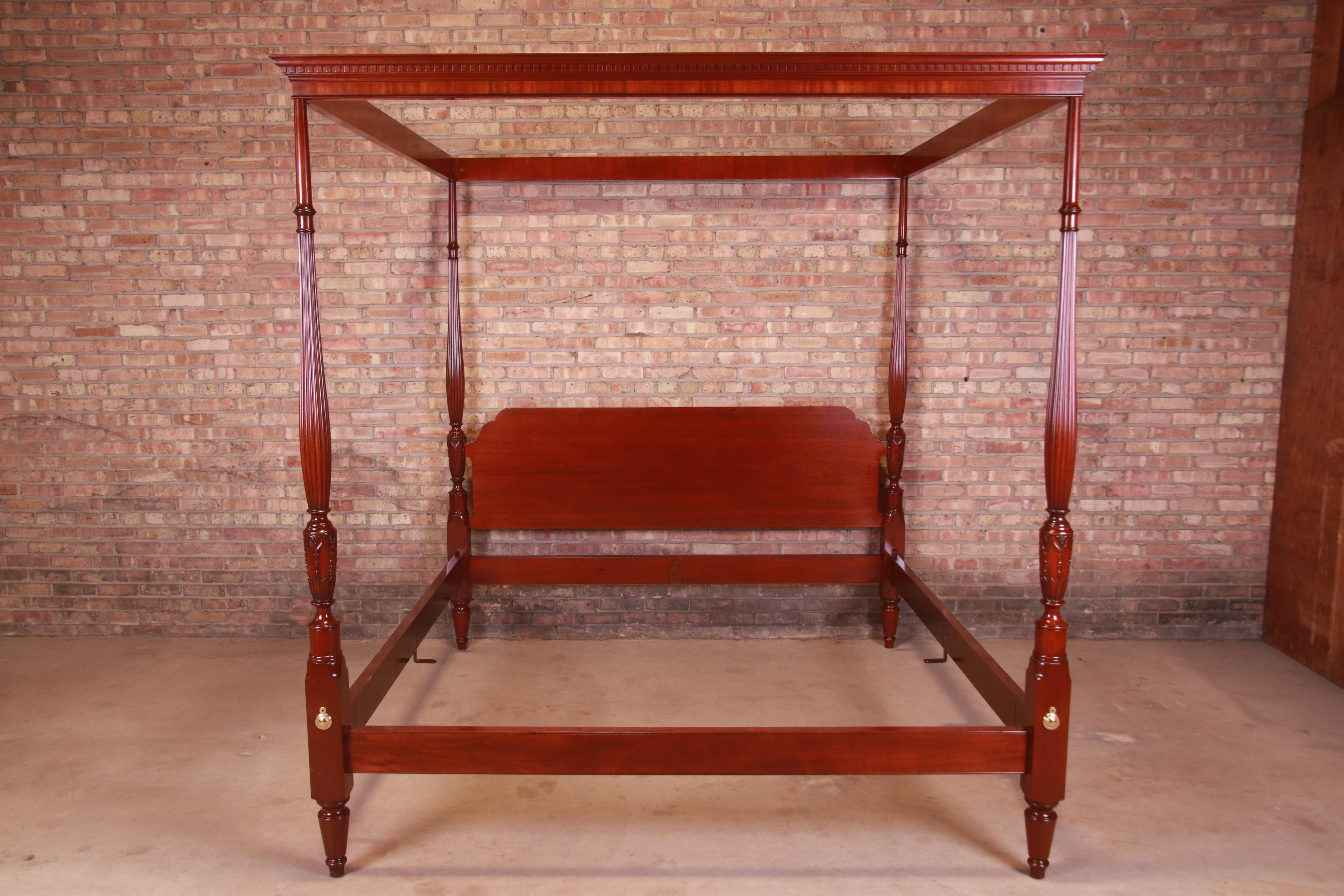 An outstanding four poster king size tester or canopy bed

By Kindel Furniture, 