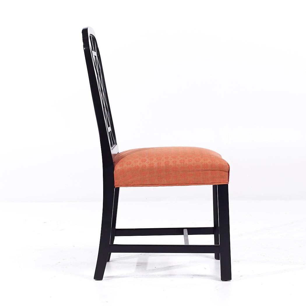 Kindel Lattice Back Dining Chairs - 6er Set (Polster) im Angebot