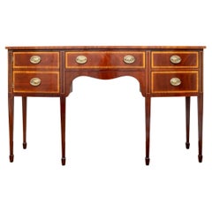 Kindel Mahogany Bow Front Sideboard