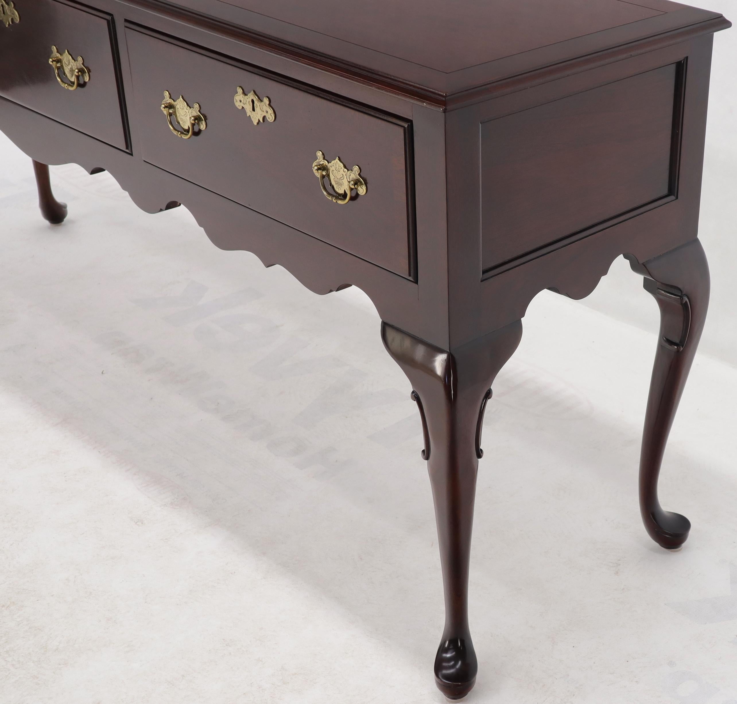 queen anne credenza