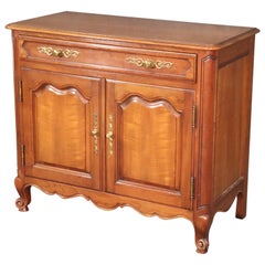 Kindel Solid Cherry French Louis XV Style Buffet Server Commode