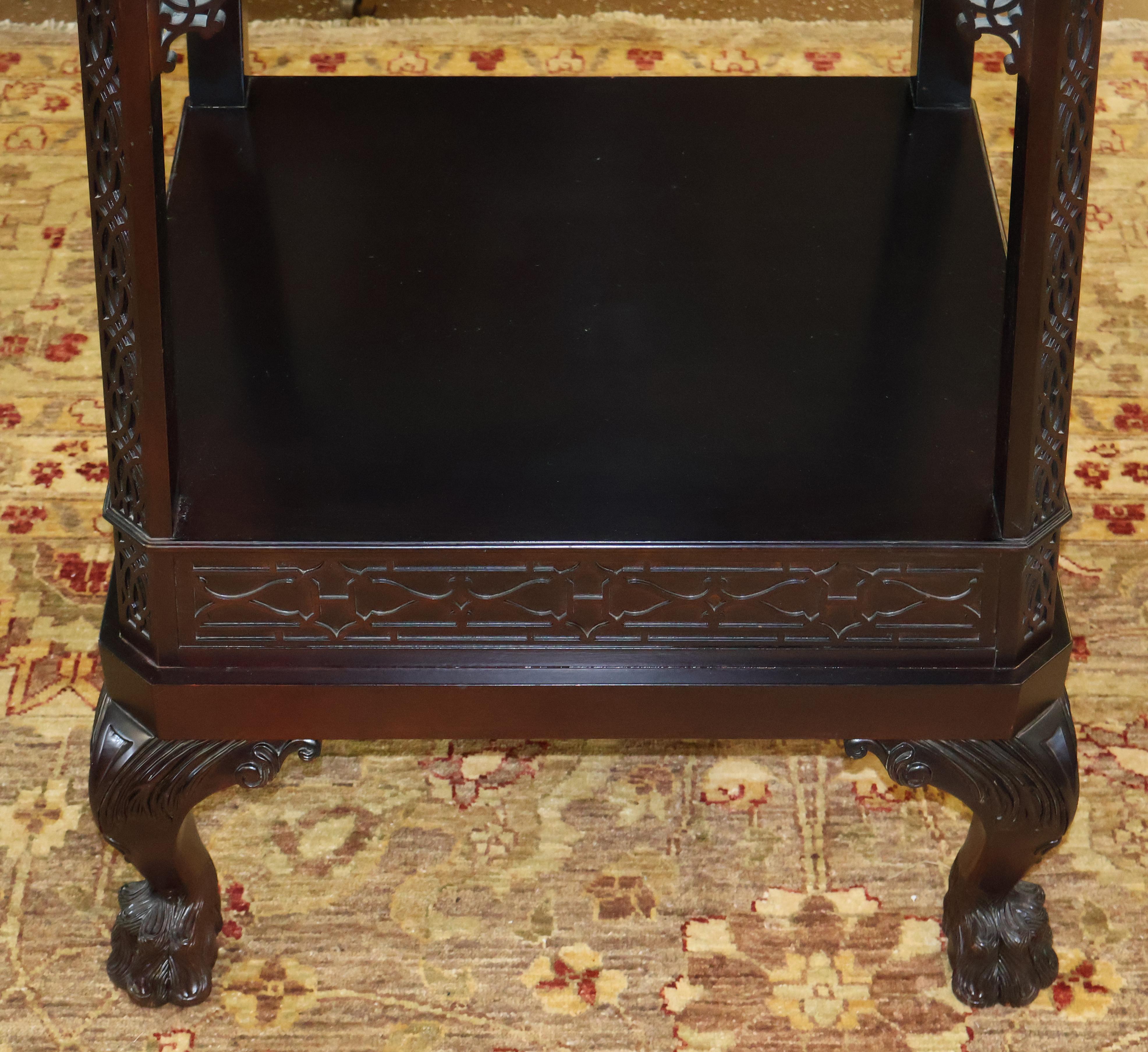 Kindel Varney & Sons Chinese Chippendale Etagere Pagoda Vitrine 5