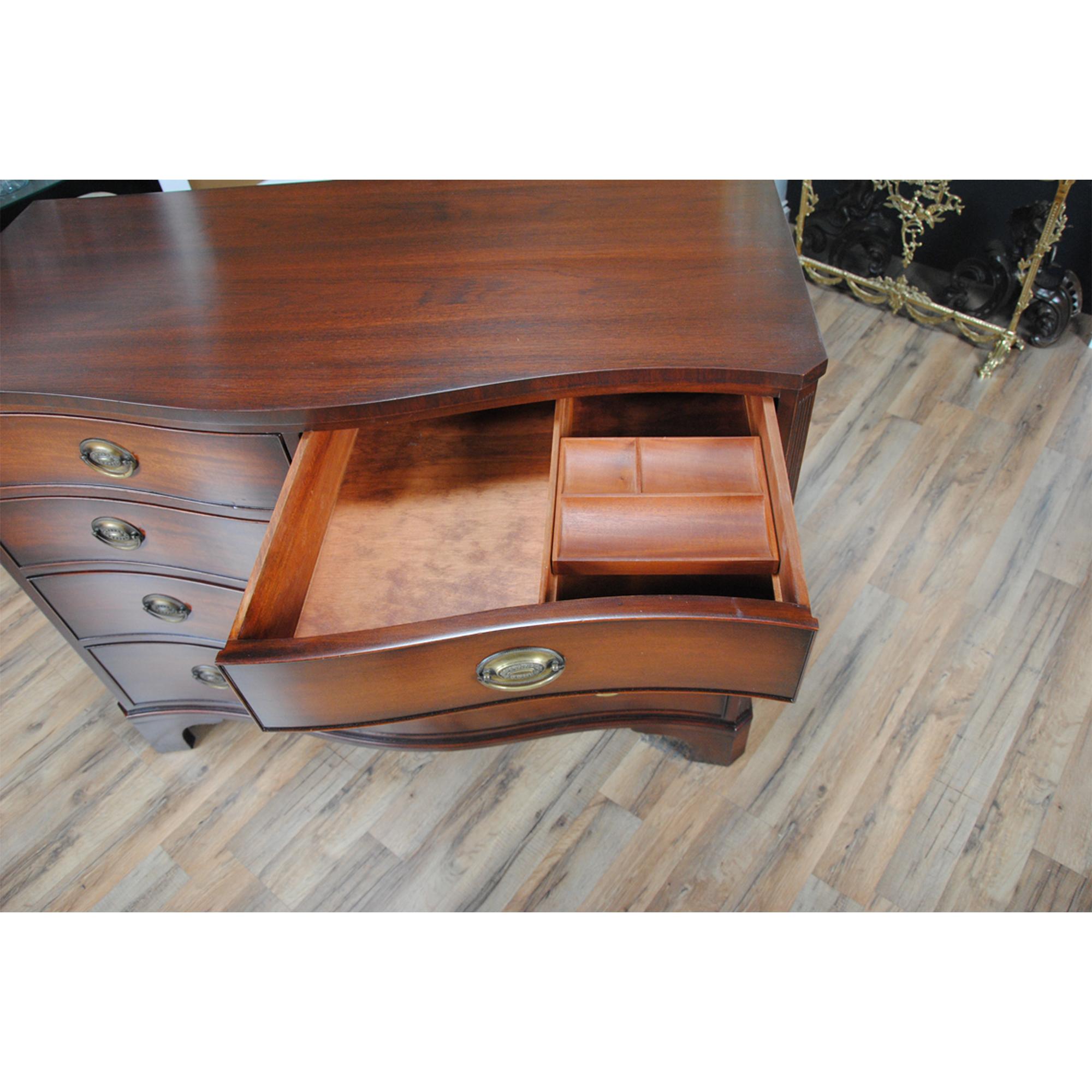 American Kindel Vintage Mahogany Dresser For Sale