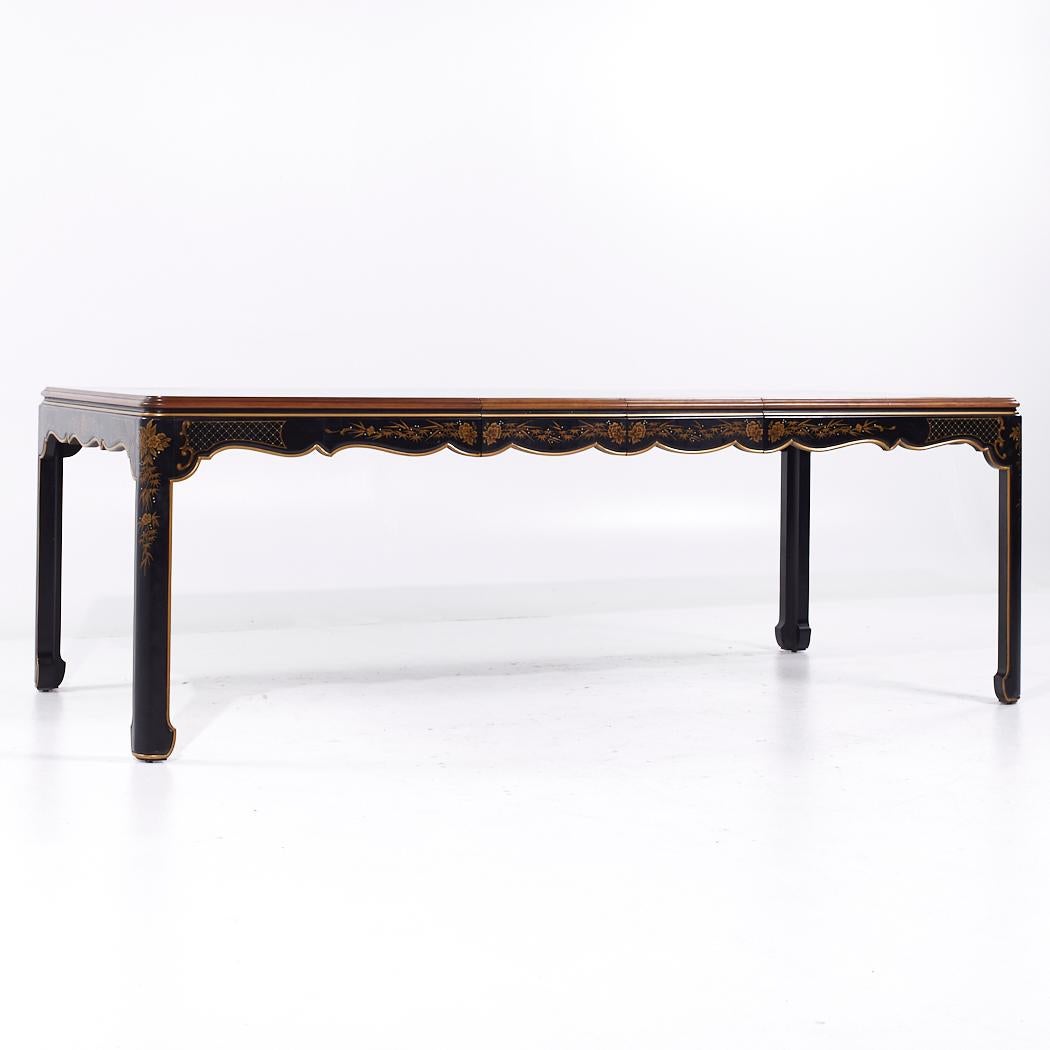 Kindel Walnut Expanding Dining Table with 3 Leaves For Sale 4