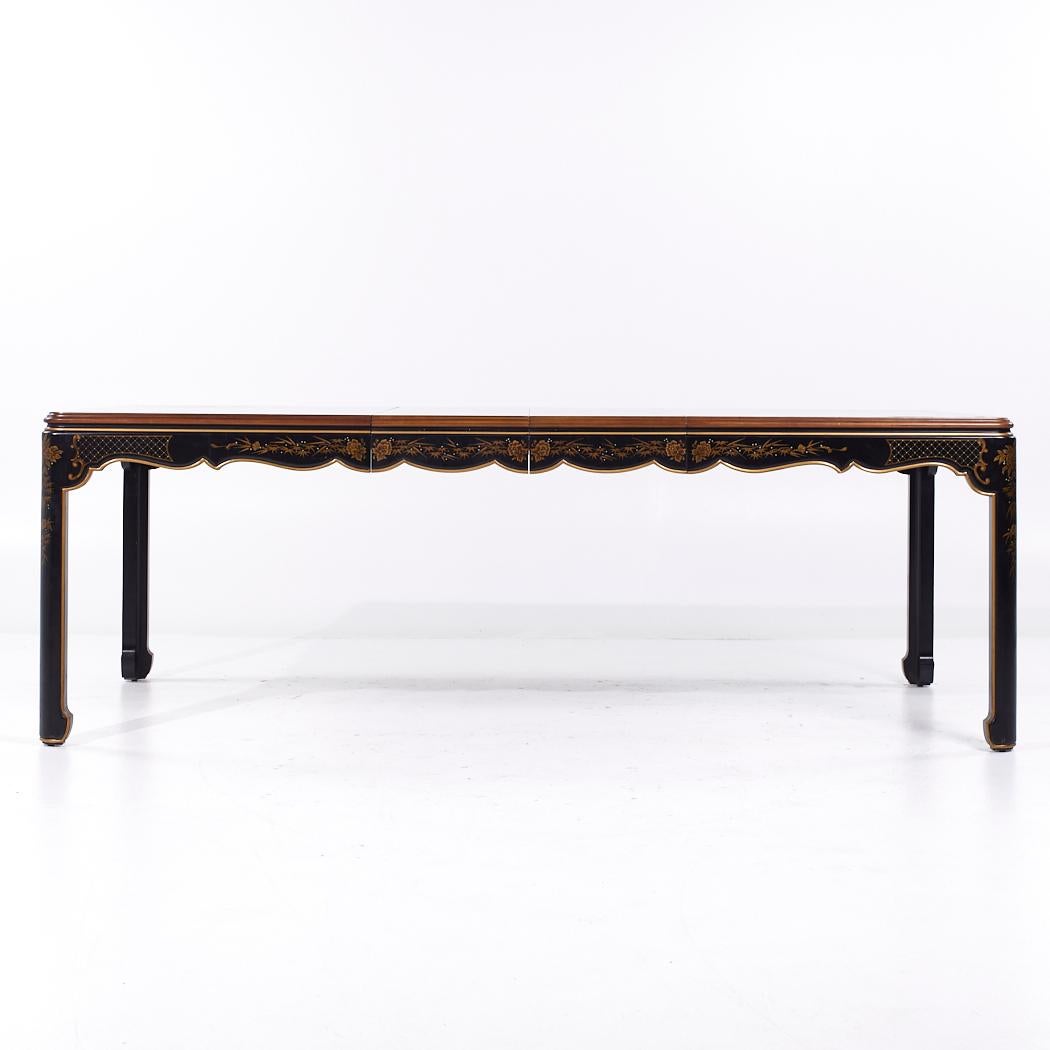 Kindel Walnut Expanding Dining Table with 3 Leaves For Sale 5