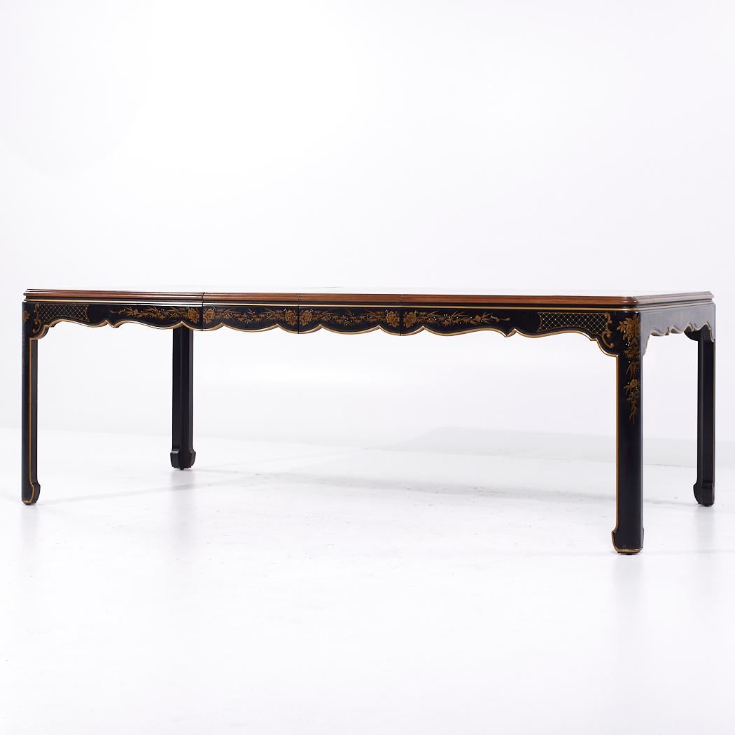 Kindel Walnut Expanding Dining Table with 3 Leaves For Sale 6