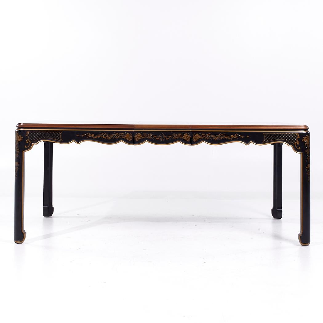 Kindel Walnut Expanding Dining Table with 3 Leaves For Sale 2
