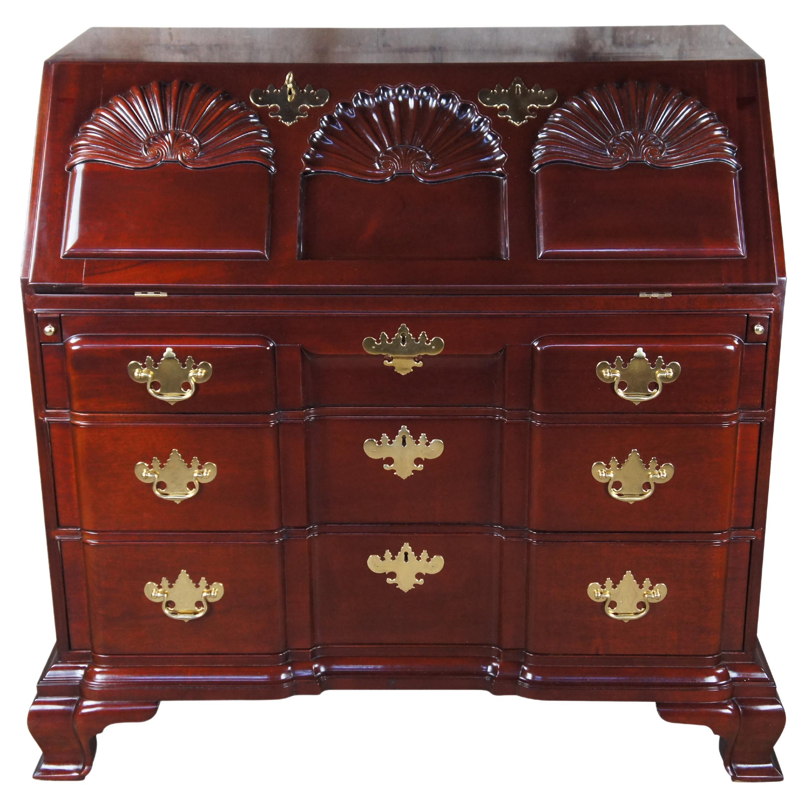 Kindel Winterthur Collection Mahogany Goddard Townsend Secretary Writing Desk