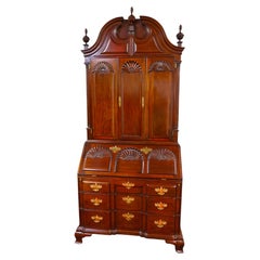 Kindel Winterthur Mahogany Rhode Island Goddard Chippendale Secretary Desk
