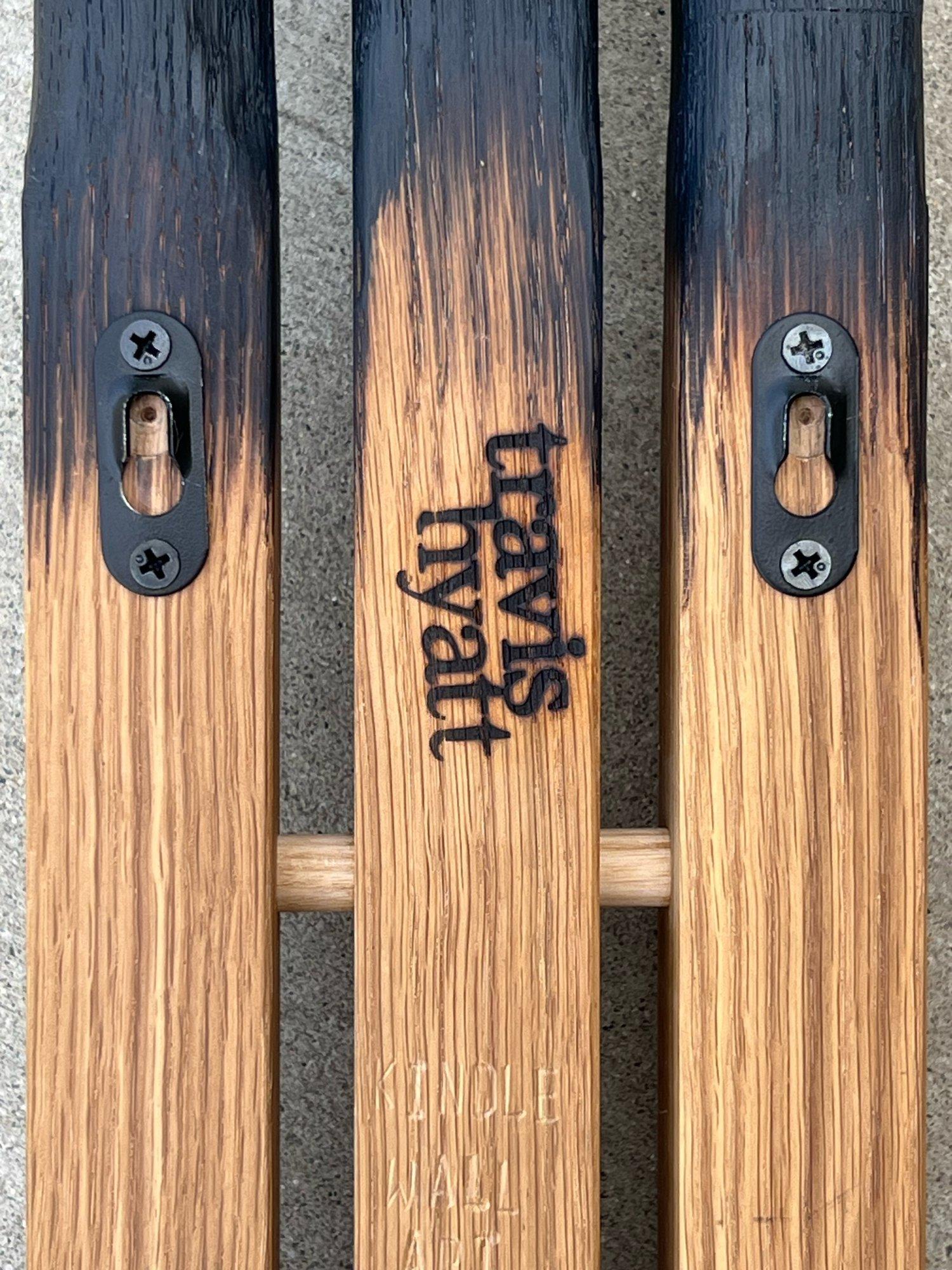 Wood Kindle Wall Art by Travis Hyatt