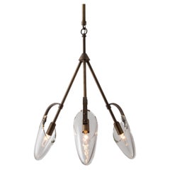 Kinesis ‘P.3’ Pendant in Antique Brass by Matthew Fairbank