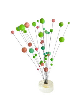 Kinetic Ball Sculpture Model Orbit Swinging Mobile Vintage Denmark