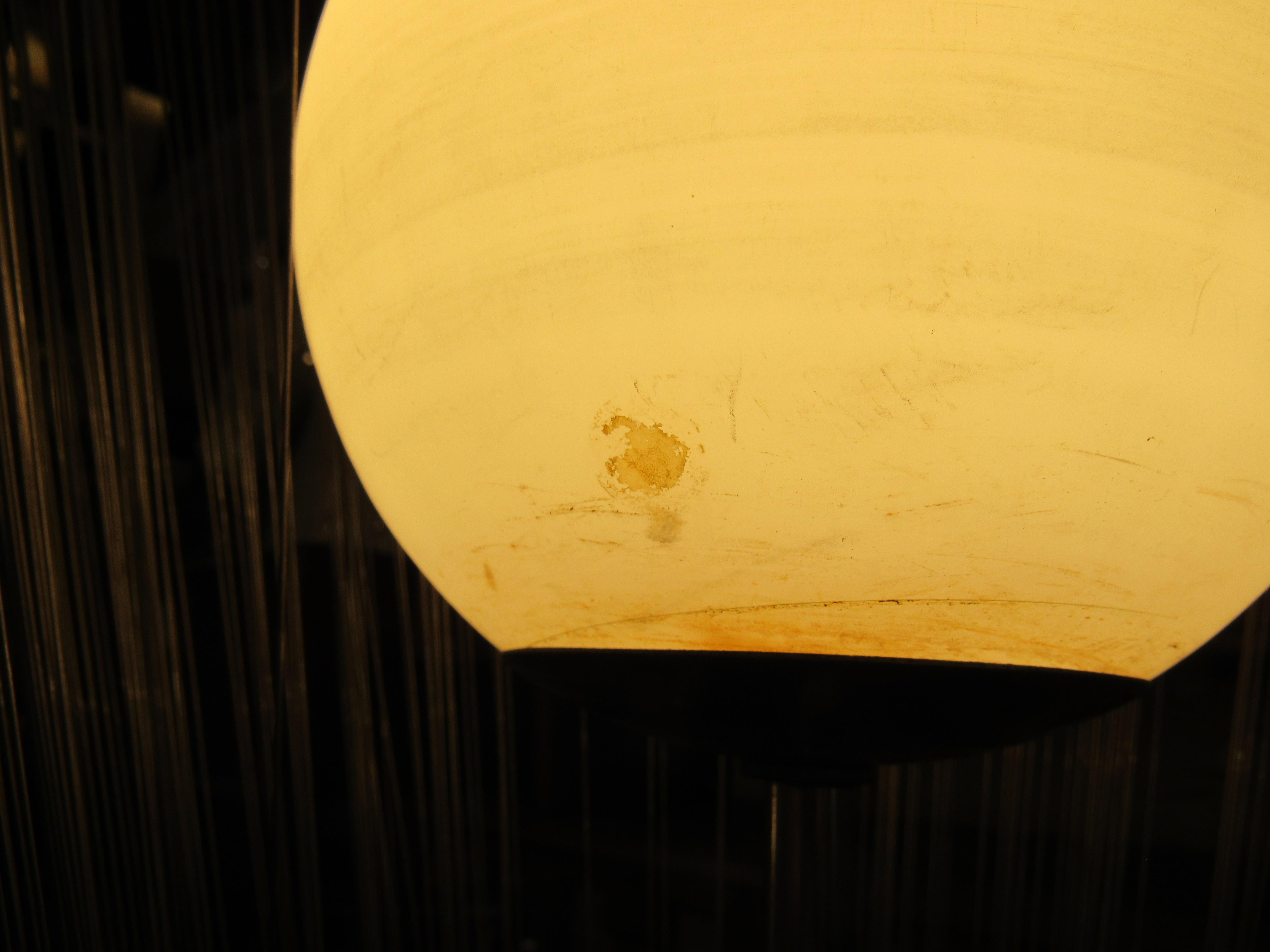 Kinetische Lampe im Bertoia-Stil von Laurel im Angebot 4