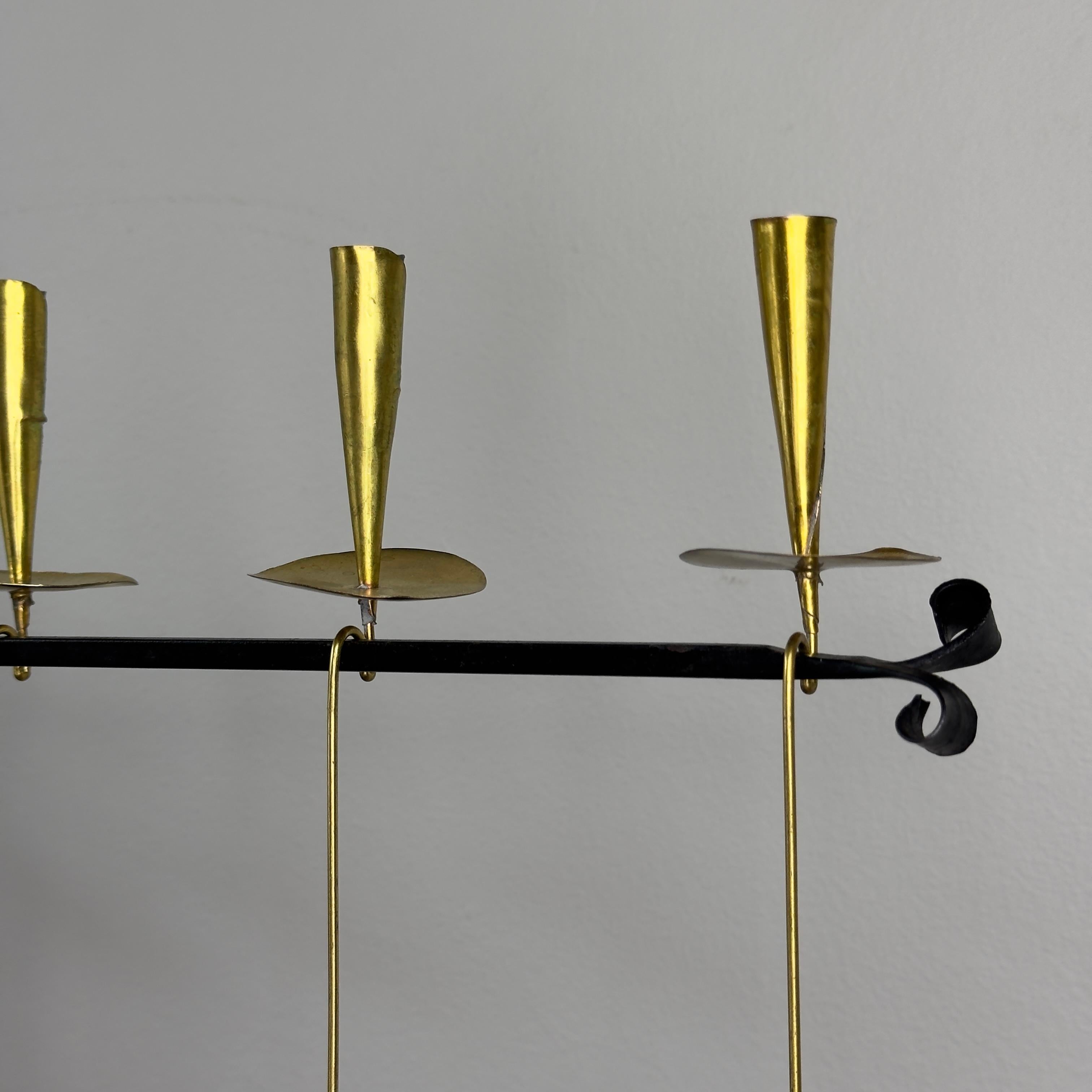 Mid-Century Modern Kinetic Candelabrum by Thomas Hellström For Sale