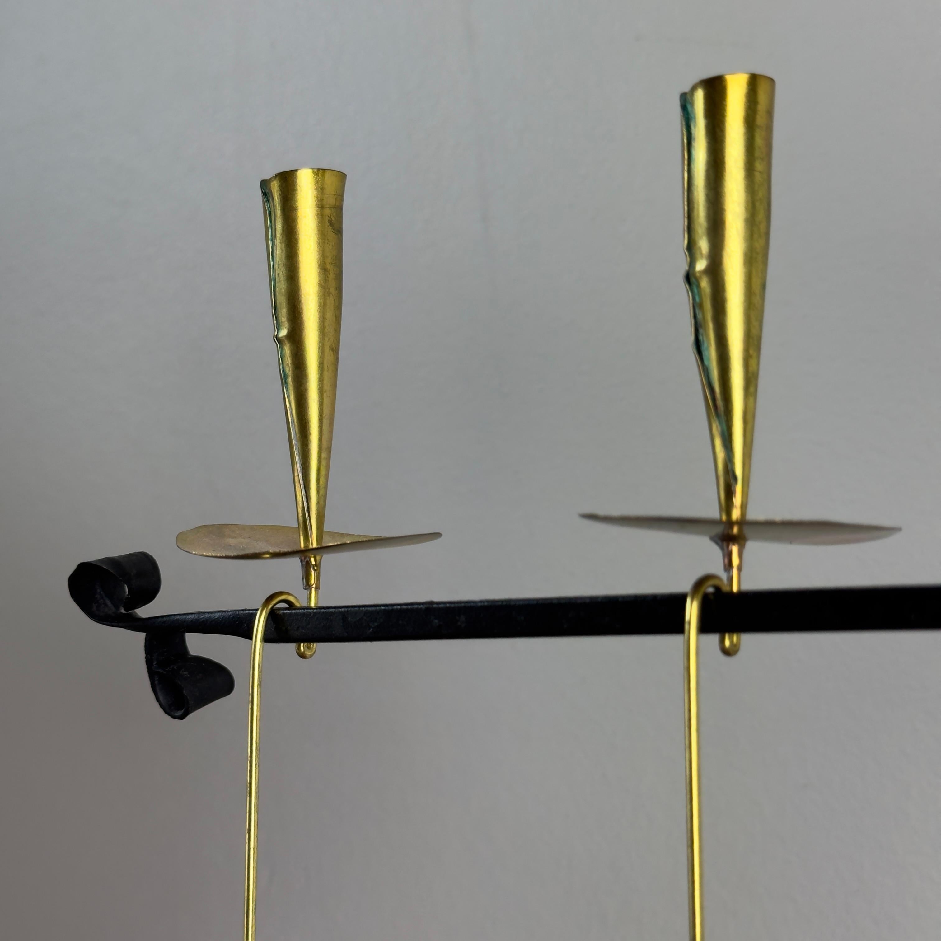 Swedish Kinetic Candelabrum by Thomas Hellström For Sale