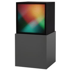 Escultura de luz cinética "Struttura Tricroma" de Giovanni Anceschi, Italia 1963