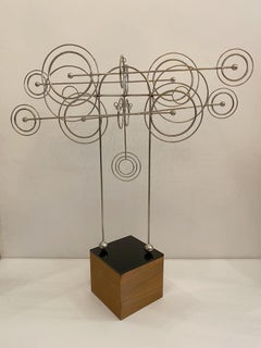 Kinetic Metal Sculpture by Joseph A. Burlini