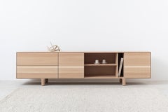 Kinetic Modern Solid Hardwood Sideboard / Credenza