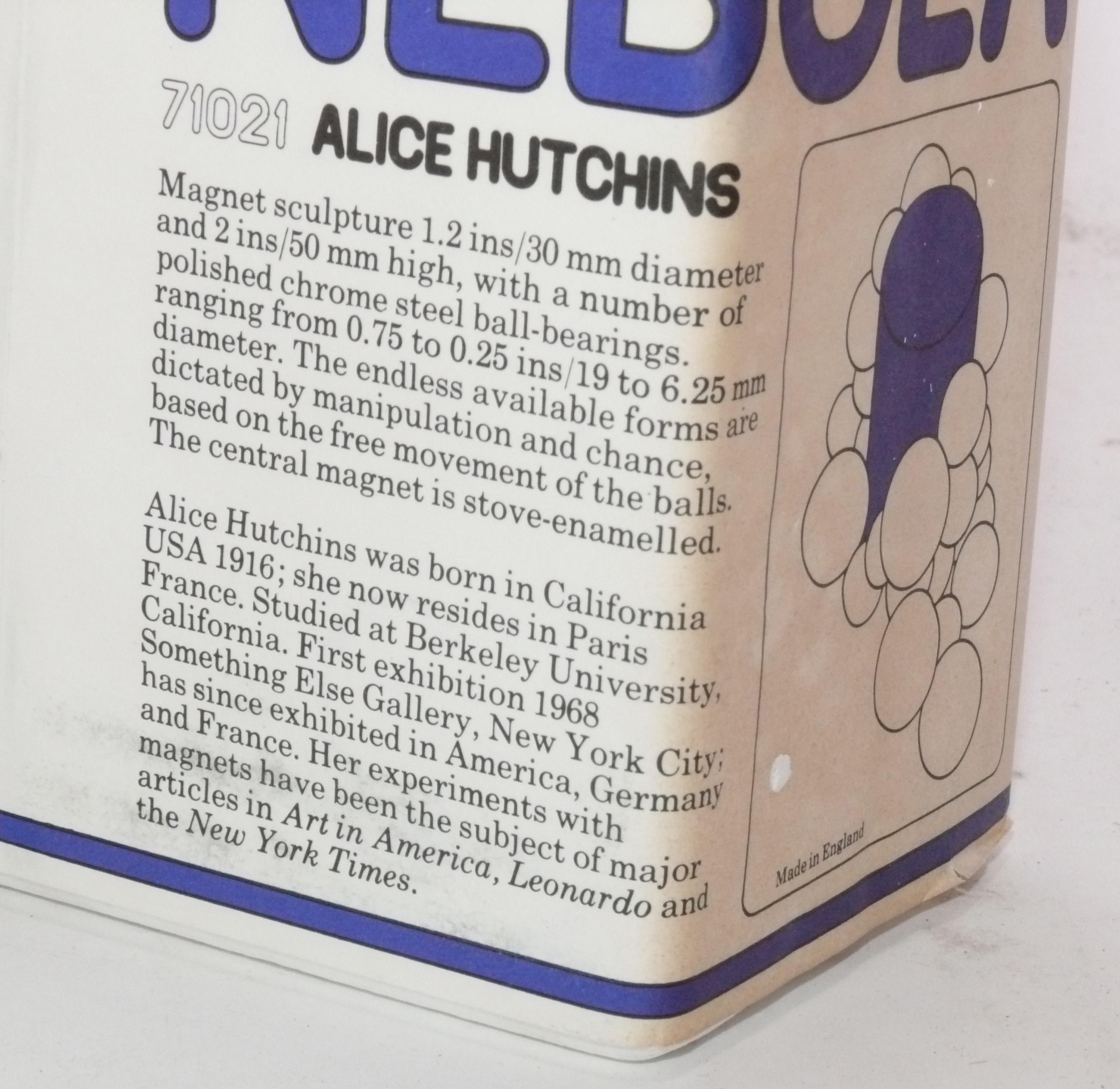 Fin du 20e siècle Sculpture Nébuleuse Cinétique par Alice Hutchins Art Abstrait Moderne du Milieu du Siècle en vente