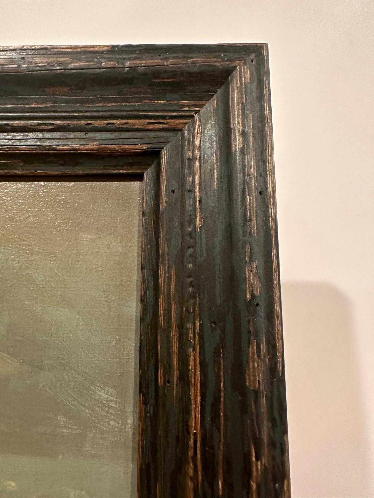 Pintura cinética de jockeys corriendo por Ninetta Butterworth en venta 3