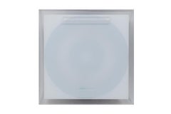 Serigrafía cinética que representa un círculo. Obra contemporánea.