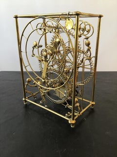 Kinetic Sculpture Motion Clock by Gordon Bradt for Kinetco