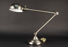 Lampe de bureau cinétique Robert Abbey en chrome brossé modèle n° 1500