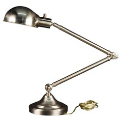  Kinetische kinetische Tischlampe von Robert Abbey aus gebürstetem Chrom, Modell #1500
