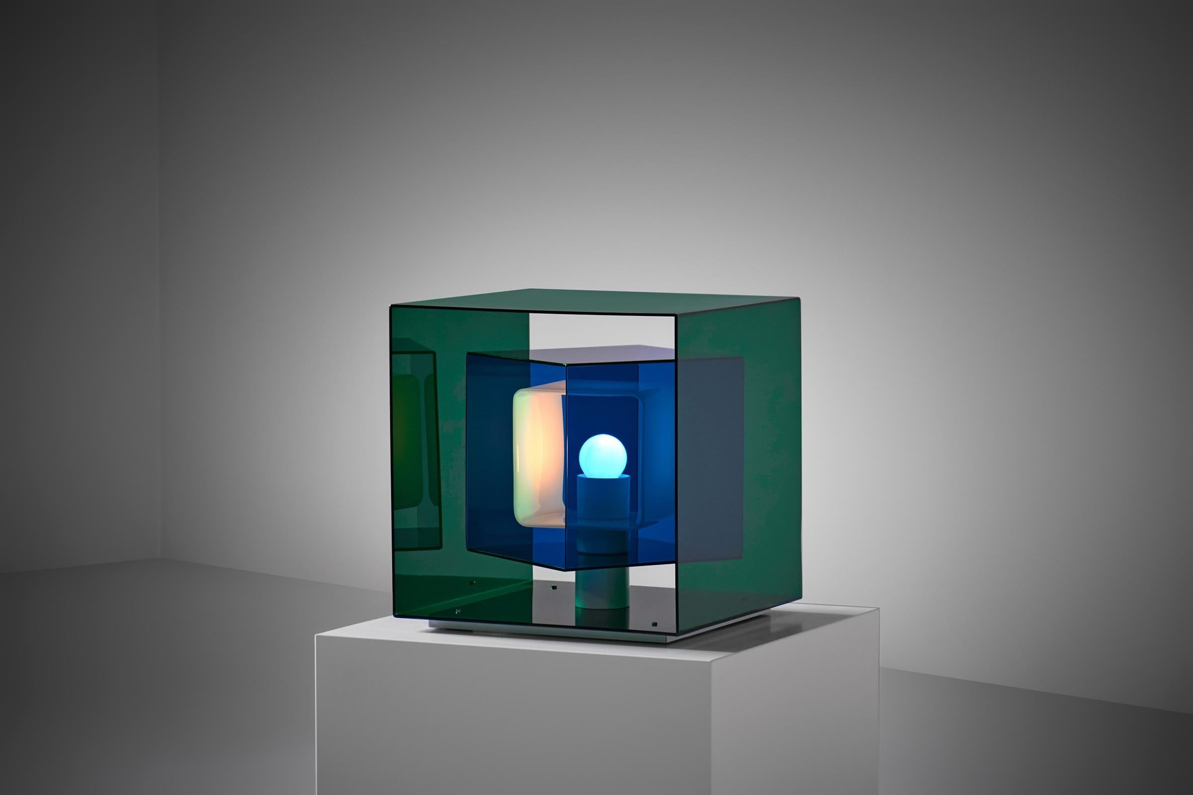 Kinetic table lamp mod. 