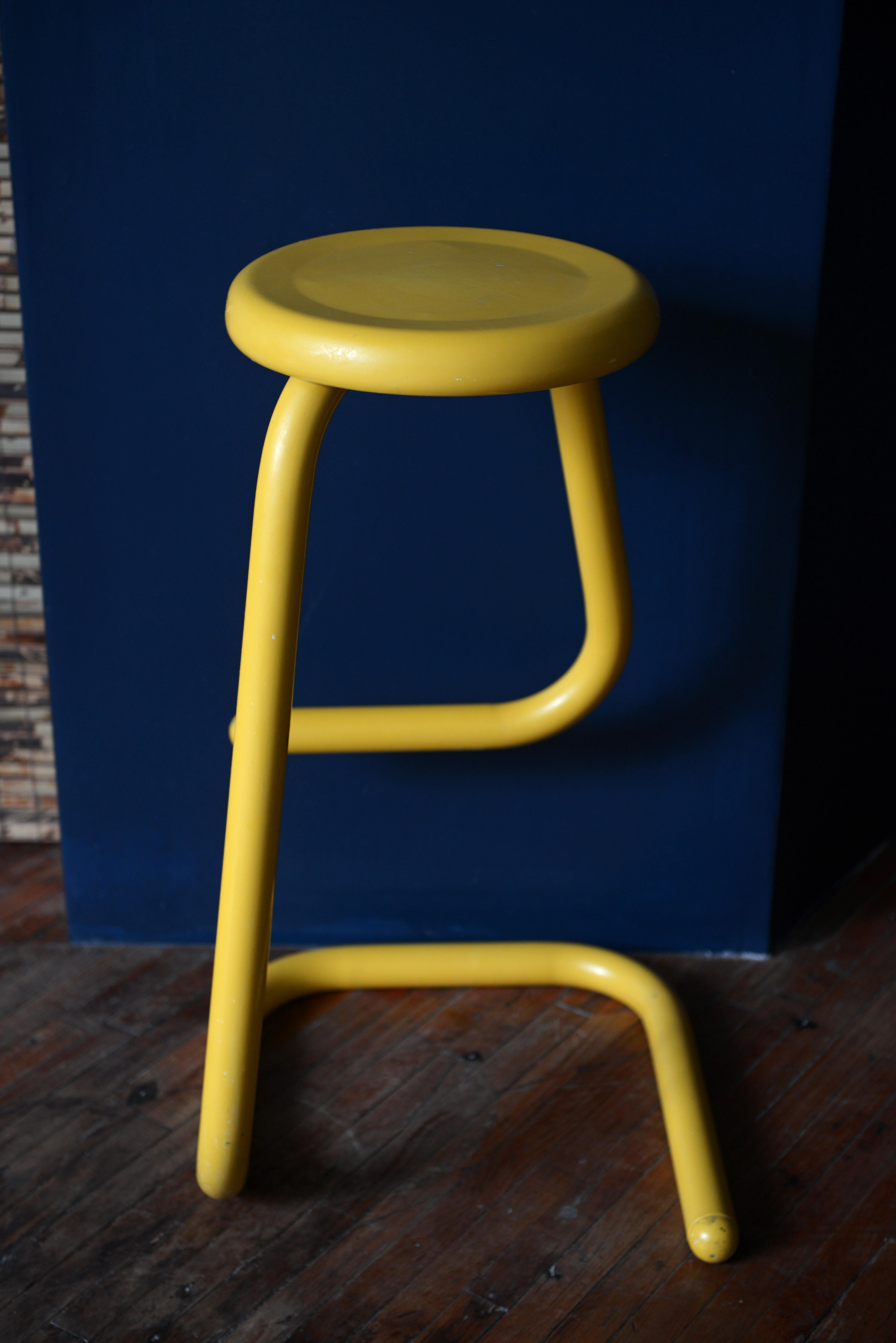 haworth paperclip stool