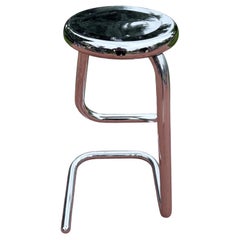 Taburete de bar «Paperclip» de Kinetics, modelo K700, Canadá, década de los 70