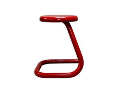 Kinetics Red Paperclip Stool Contemporary Modern Post Modern Seller Approved by