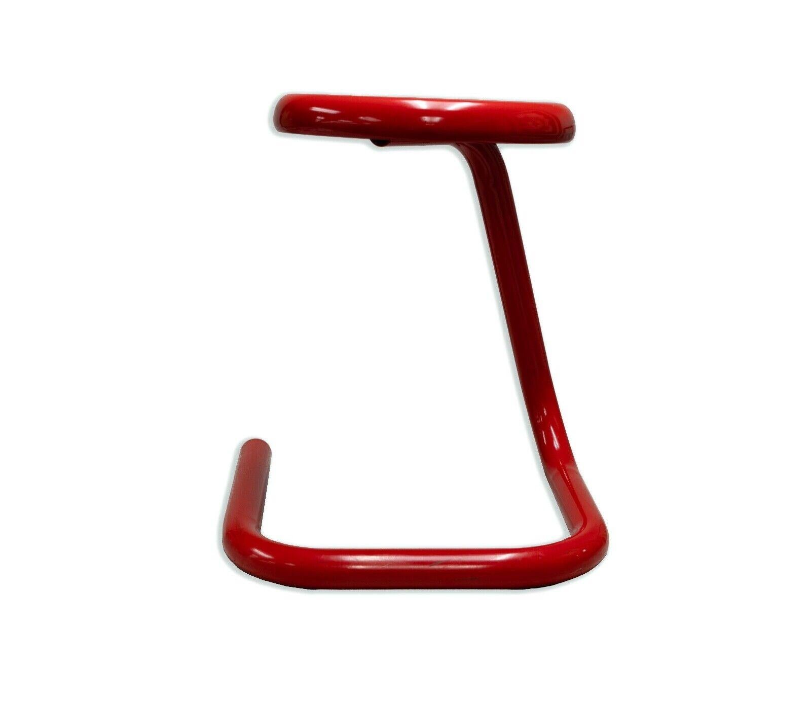 Canadian Kinetics Red Paperclip Stool Contemporary Modern Post Modern Seller Approved by 