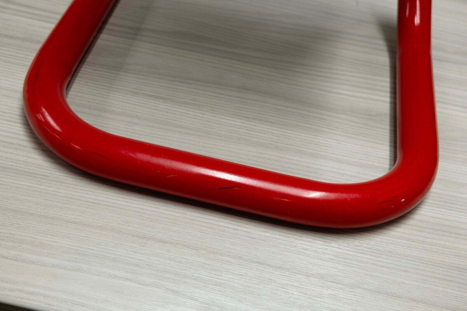 Kinetics Red Paperclip Stool Contemporary Modern Post Modern Seller Approved by  1