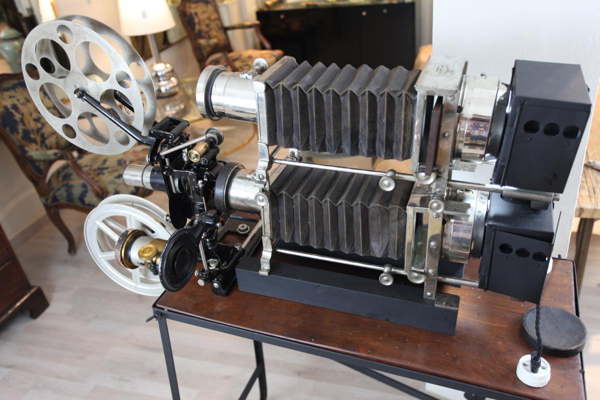 Projecteur cinétique Thomas Edison, daté d'environ 1904, États-Unis en vente 3