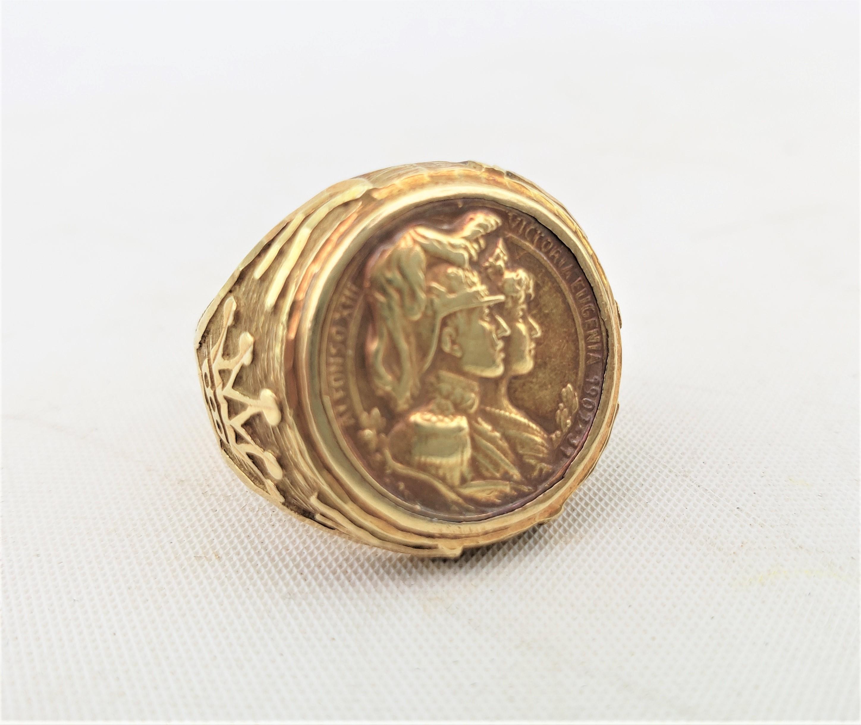queen victoria coin ring