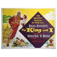 'The King And I', '1956' Poster
