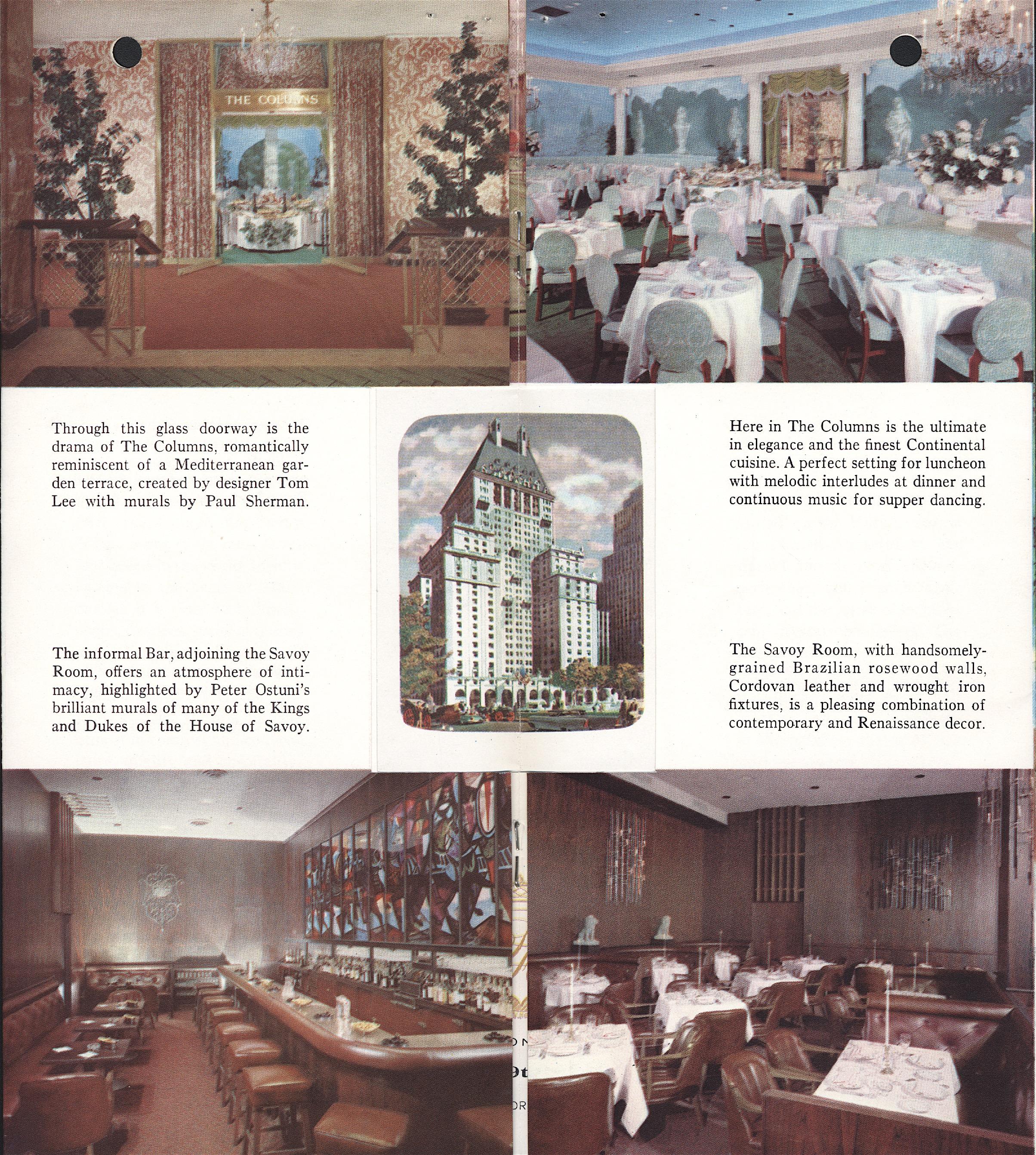 Mid-Century Modern King Arthur Mural (16' x 6') by Peter Ostuni for Savoy-Plaza Hotel 1951 For Sale